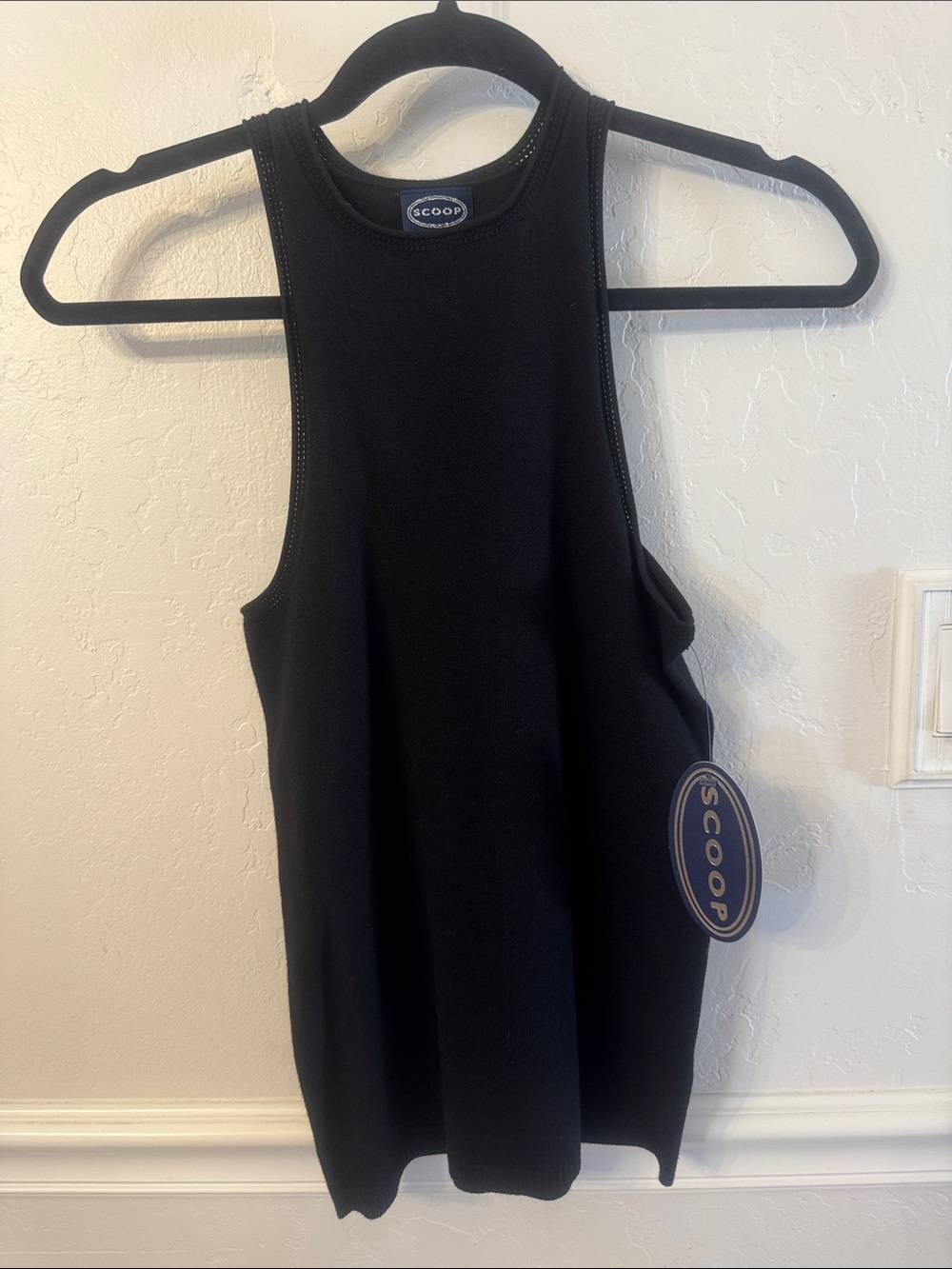 NWT Women's Black Tank Top